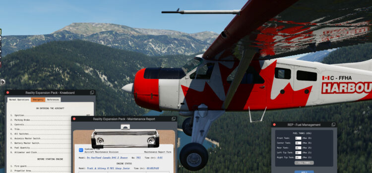 Reality Expansion Pack for the X-Plane 12 Thranda Beaver